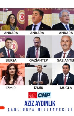 CHP’Lİ 20 VEKİL URFA’YA GELİYOR
