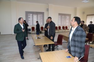 BAŞKAN BAYDİLLİ MÜTEAHHİTLERİN TALEPLERİNİ DİNLEDİ