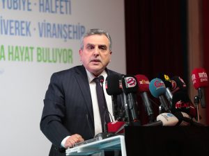 BAŞKAN BEYAZGÜL: “ŞANLIURFA’DA SU MUSLUKTAN İÇİLİR”
