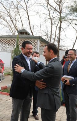 KAYMAKAM KOÇ VE BAŞKAN ÖZYAVUZ’DAN ANLAMLI ZİYARET