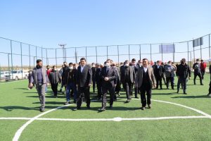 KARAKÖPRÜ KIRSALINDA SPOR YATIRIMLARI SÜRÜYOR