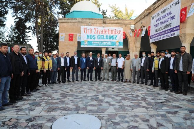 HALİLİYE BELEDİYESİNDEN 10 BİN KİŞİYE TİRİT İKRAMI