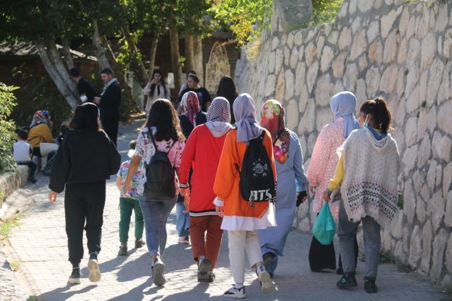 GENÇLER SAKLI CENNET’İ BÜYÜKŞEHİR İLE KEŞFETTİ