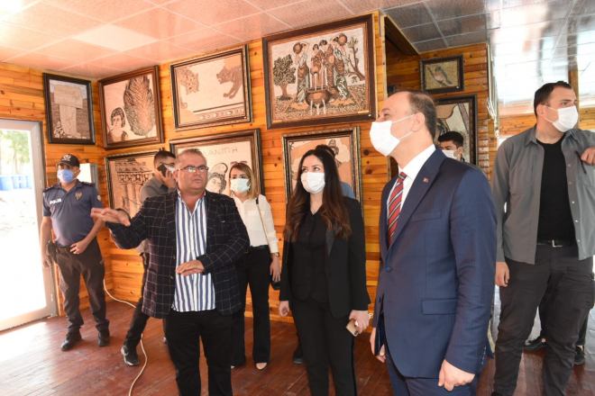 Vali Erin, Halfeti’de İncelemelerde Bulundu