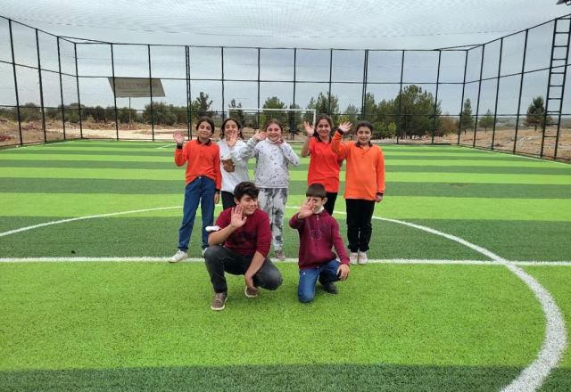 HALFETİLİ GENÇLER KÖTÜ ALIŞKANLIKLARDAN SPORLA KORUNUYOR.