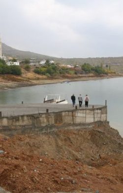TAKORAN’DA LİMAN İNŞAATINDA SONA GELİNDİ