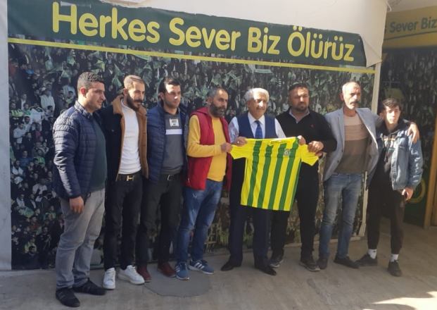 İŞ ADAMI BENGİ’DEN TARAFTARLAR DERNEĞİNE ZİYARET