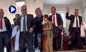 Öğretmen Mehmet Zeki Kömürcüoğlu’na Duygusal Veda