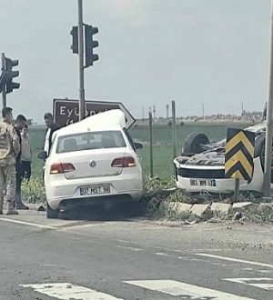 Şanlıurfa-Viranşehir Yolunda Kaza!