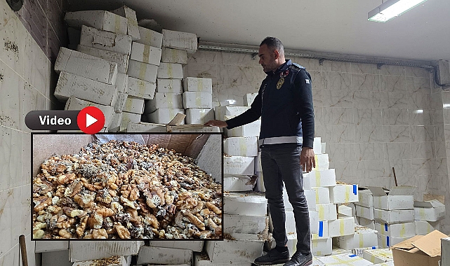  Urfa’da Baklava İmalathanesine Baskın: Tonlarca Bozuk Ceviz Ele Geçirildi