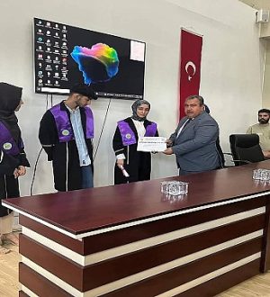 Hilvan İlçe Milli Eğitim Müdürü Sinan Ateş, Harran MYO Mezuniyet Törenine Katıldı