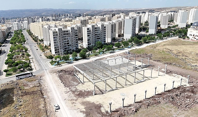  Karaköprü’de Pazar Yerleri Modern Bir Yapıya Kavuşuyor