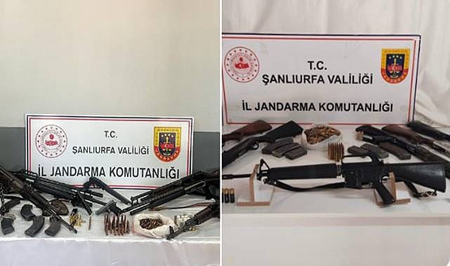  Urfa’da 6 Adrese Operasyon! Çok Sayıda Silah Ele Geçirildi