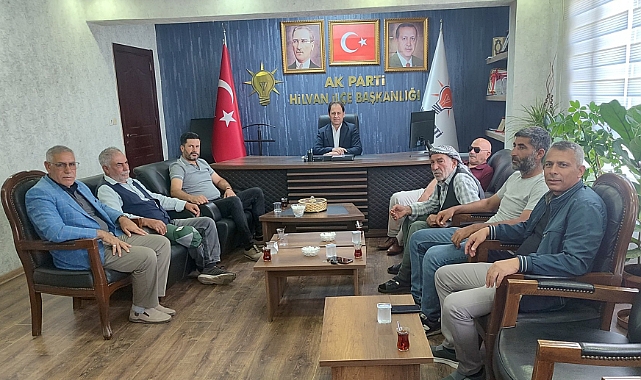  AK Parti Hilvan İlçe Başkanı Selahaddin Toprak Vatandaşlarla Buluştu