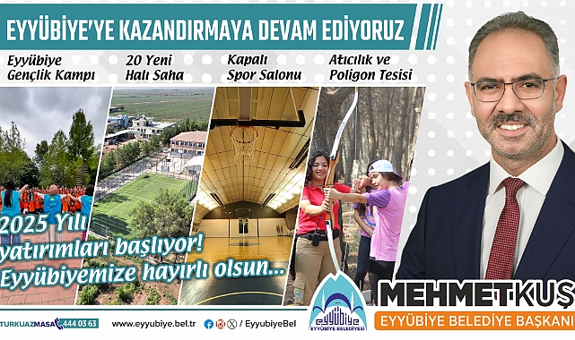 Eyyübiye’de Gençliğe Dev Yatırım