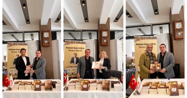  Yazar Mehmet Emin Kuş’tan Teşekkür Mesajı