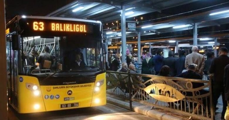  Urfa’da toplu taşımaya zam geldi!