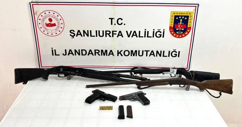  Urfa’da yasa dışı silahlanmaya ağır darbe!