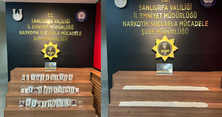  Şanlıurfa’da zehir tacirlerine büyük darbe