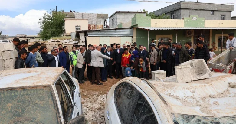  Milletvekili Yazmacı Fırtınanın vurduğu Viranşehir’de