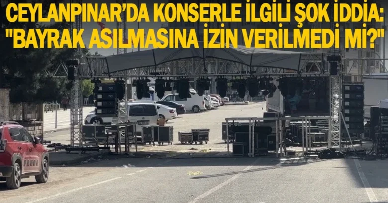  Türk Bayrağı asılması talebine organizasyon firmasından ‘ret’ geldiği iddia edildi.