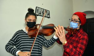 Geleceğin sanatçıları belediye kurslarında yetişiyor