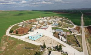 HALİLİYE BELEDİYESİ, KIRSAL MAHALLELERDE YOLLARI BİR BİR TAMAMLIYOR