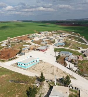 HALİLİYE BELEDİYESİ, KIRSAL MAHALLELERDE YOLLARI BİR BİR TAMAMLIYOR