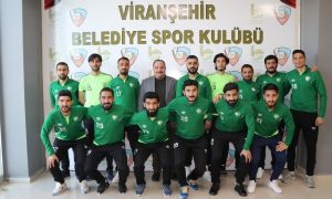 Ekinci’den Viranşehir Belediyespor’a moral ziyareti