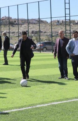 ALBAYRAK: HALFETİ’DE GENÇLERİMİZİ SPORLA BULUŞTURMAYA KARARLIYIZ.