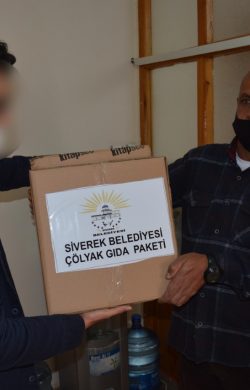 Çölyak hastalarına gıda paketi