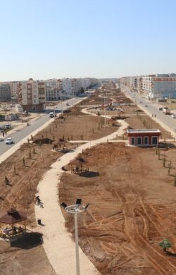 VİRANŞEHİR’DEKİ KENT PARKI YAPIMINDA SONA GELİNDİ