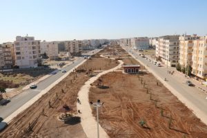 VİRANŞEHİR’DEKİ KENT PARKI YAPIMINDA SONA GELİNDİ