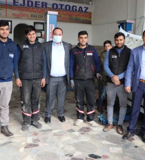 Başkan Ekinci sanayi Esnafını Ziyaret Ederek Mesaiye Başladı