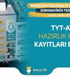 HALİLİYE’DE TYT-AYT KURSU KAYITLARI BAŞLADI