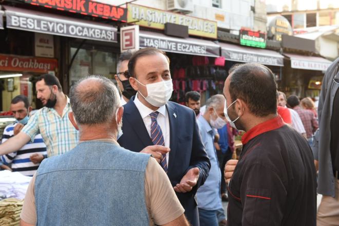  Vali Erin, Tarihi Çarşılarda Halkla Buluştu