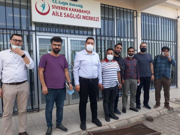 İL MÜDÜRÜ PROF.DR.GÜLÜM AŞILAMA ÇALIŞMALARINI YERİNDE İNCELEDİ