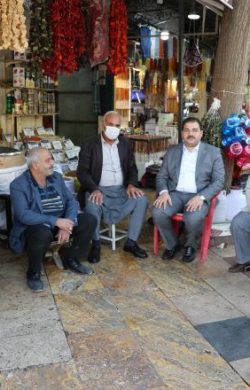 BAŞKAN CANPOLAT, HALKLA İÇ İÇE