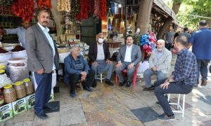 BAŞKAN CANPOLAT, HALKLA İÇ İÇE