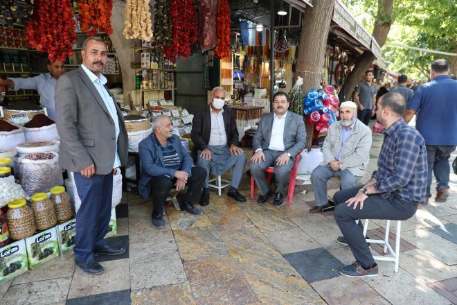 BAŞKAN CANPOLAT, HALKLA İÇ İÇE