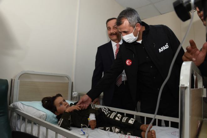 AFAD Başkanı Sezer Telabyad’da İncelemelerde Bulundu