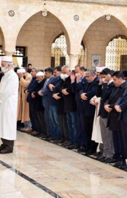 Urfa’da Gıyabi cenaze namazı kılındı