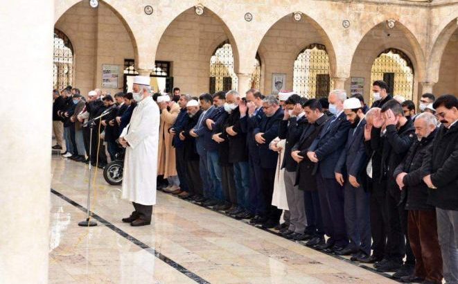  Urfa’da Gıyabi cenaze namazı kılındı