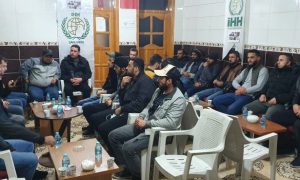 Suriyelilerden Şanlıurfa İHH’ya taziye ziyareti