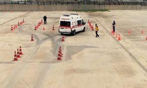 112 Personeline İleri Sürüş Eğitimi