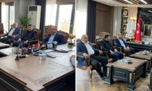 NİHAT ÇİFTÇİ’DEN, MEHMET VARAN’A ZİYARET