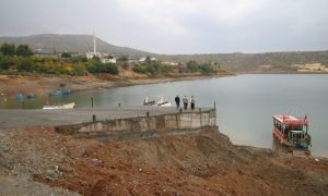 TAKORAN’DA LİMAN İNŞAATINDA SONA GELİNDİ