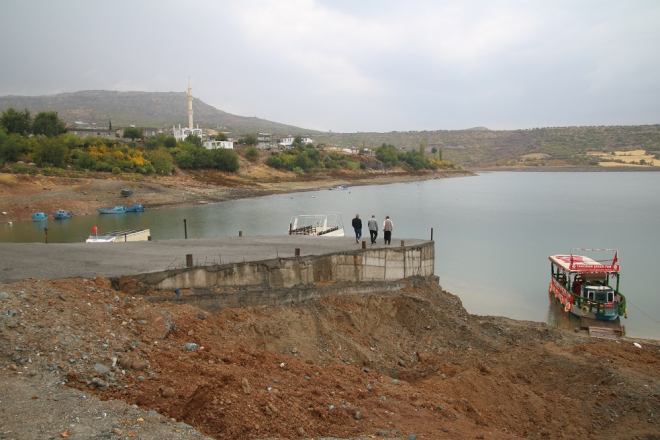TAKORAN’DA LİMAN İNŞAATINDA SONA GELİNDİ