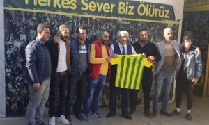 İŞ ADAMI BENGİ’DEN TARAFTARLAR DERNEĞİNE ZİYARET