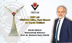 Harran Üniversitesi Rektörü Prof. Dr. Mehmet Sabri ÇELİK, TÜBİTAK Bilim Ödülüne Layık Görüldü
